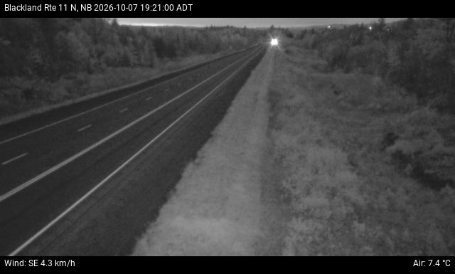 Web Cam image of Blackland (NB Highway 11)