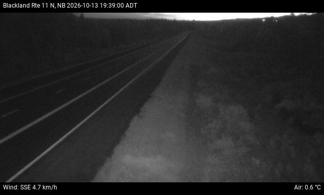 Web Cam image of Blackland (NB Highway 11)
