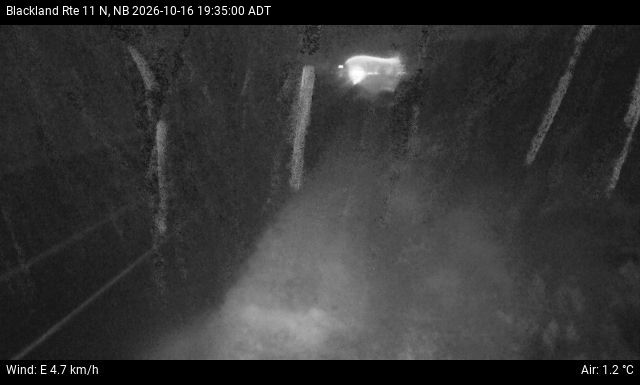 Web Cam image of Blackland (NB Highway 11)
