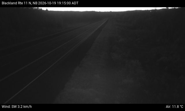Web Cam image of Blackland (NB Highway 11)