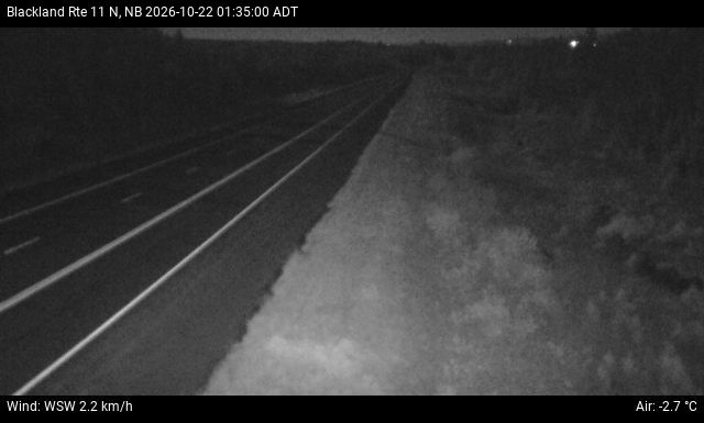 Web Cam image of Blackland (NB Highway 11)