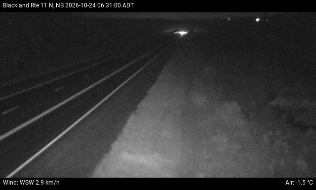 Web Cam image of Blackland (NB Highway 11)