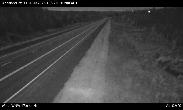 Web Cam image of Blackland (NB Highway 11)