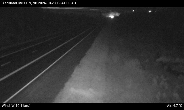 Web Cam image of Blackland (NB Highway 11)
