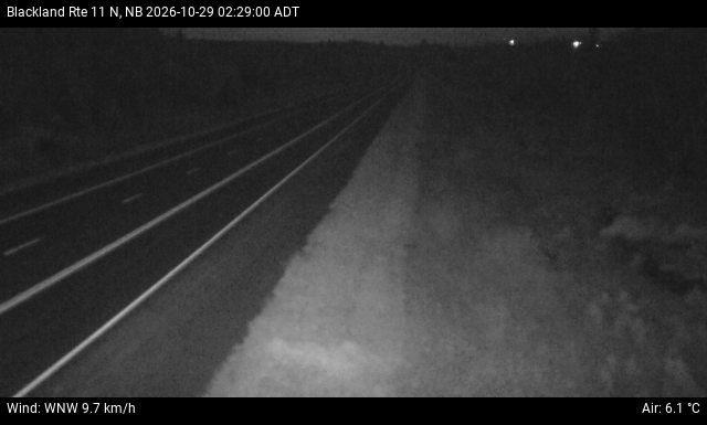 Web Cam image of Blackland (NB Highway 11)
