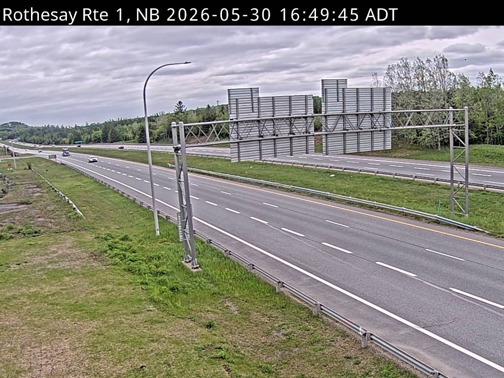 Web Cam image of Rothesay (NB Highway 1)