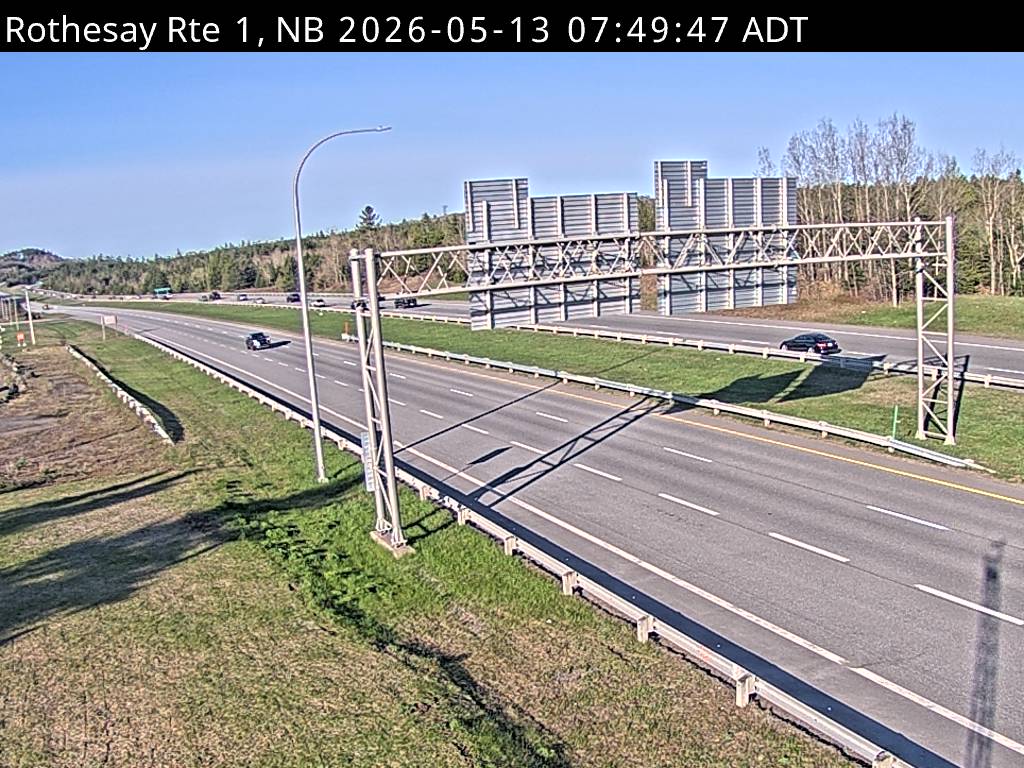 Web Cam image of Rothesay (NB Highway 1)