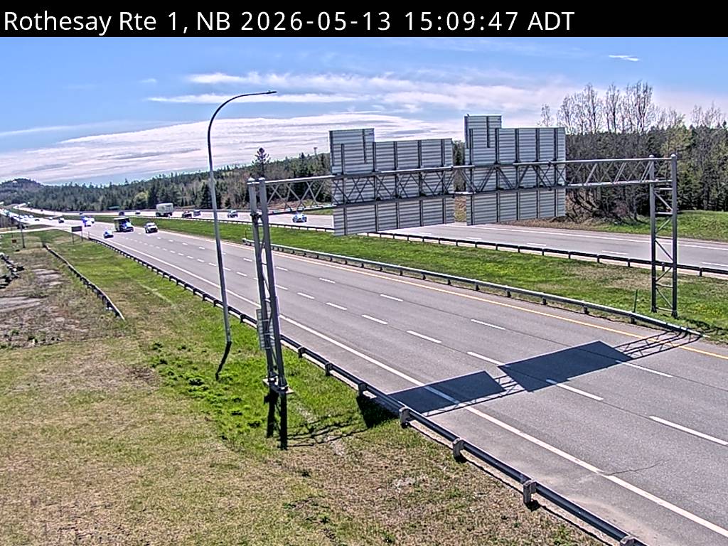 Web Cam image of Rothesay (NB Highway 1)