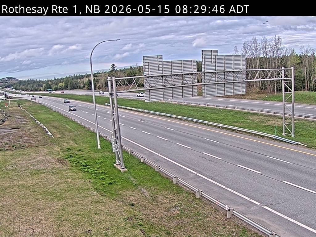 Web Cam image of Rothesay (NB Highway 1)