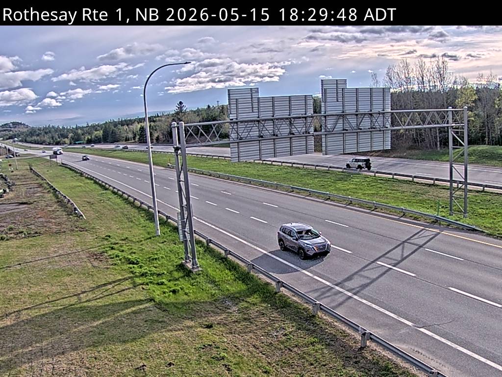 Web Cam image of Rothesay (NB Highway 1)