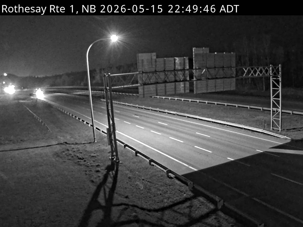 Web Cam image of Rothesay (NB Highway 1)
