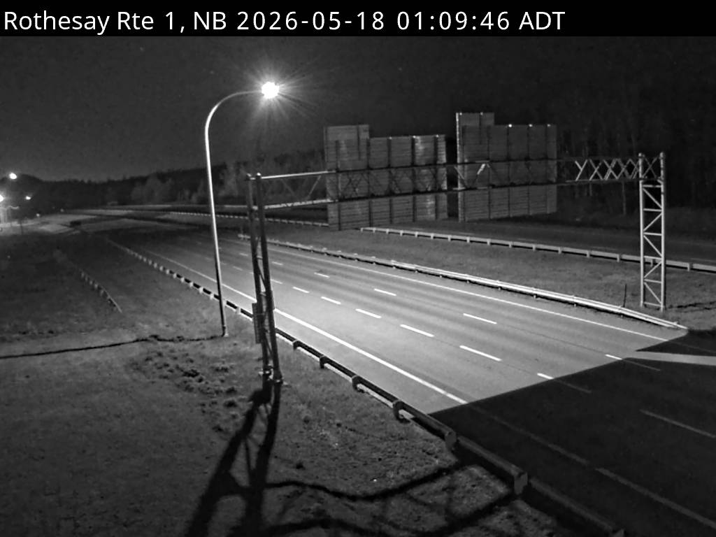 Web Cam image of Rothesay (NB Highway 1)