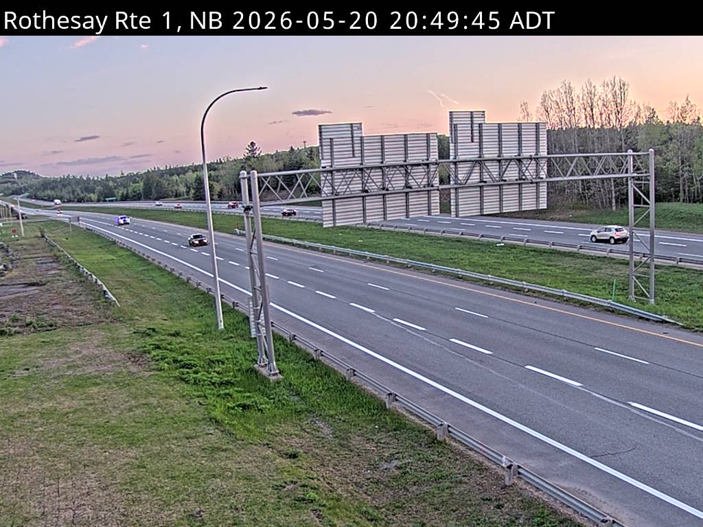 Web Cam image of Rothesay (NB Highway 1)
