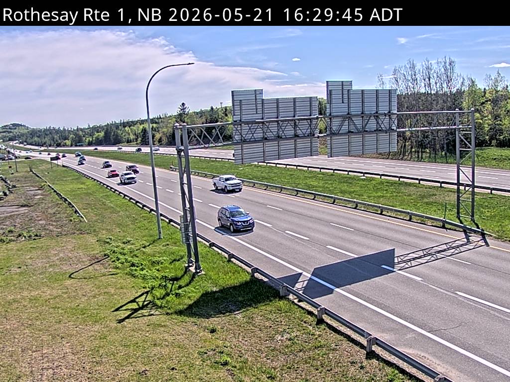 Web Cam image of Rothesay (NB Highway 1)