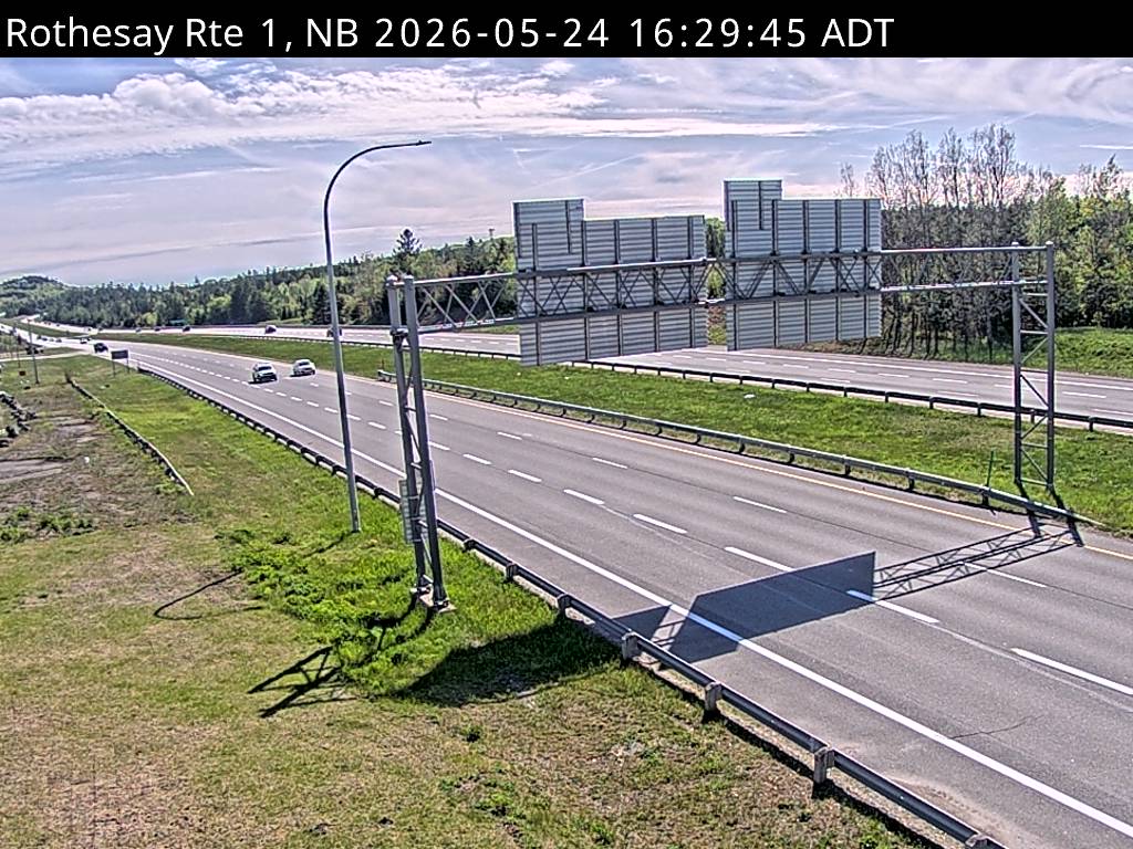 Web Cam image of Rothesay (NB Highway 1)