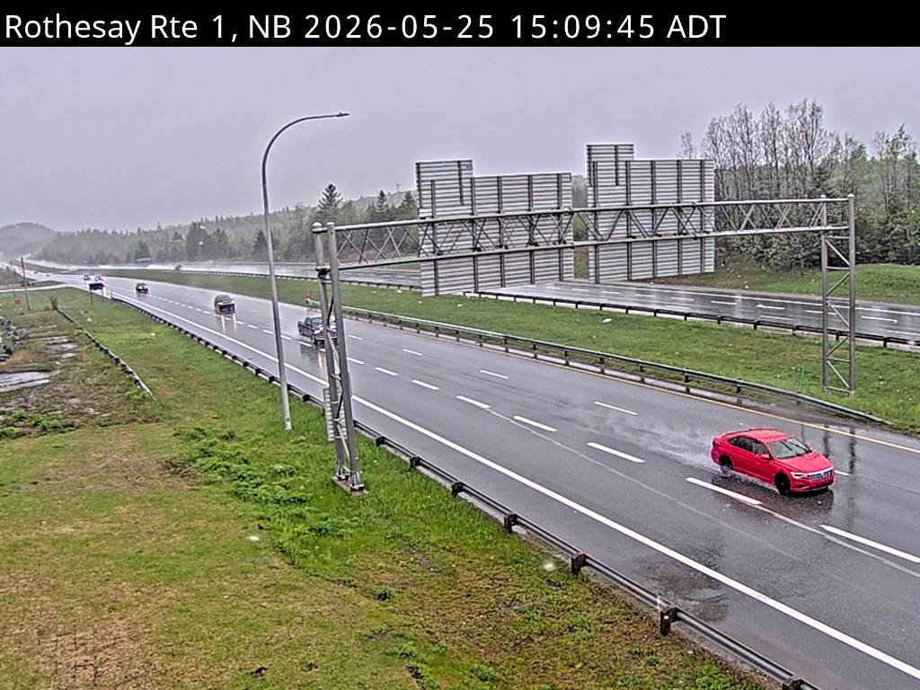 Web Cam image of Rothesay (NB Highway 1)