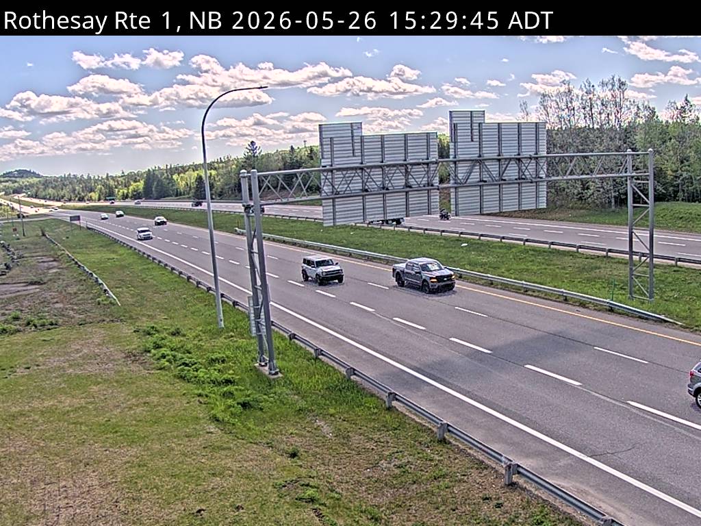 Web Cam image of Rothesay (NB Highway 1)