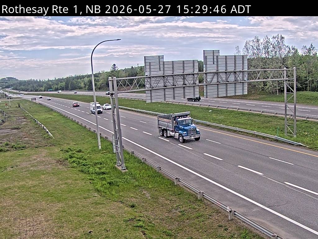 Web Cam image of Rothesay (NB Highway 1)