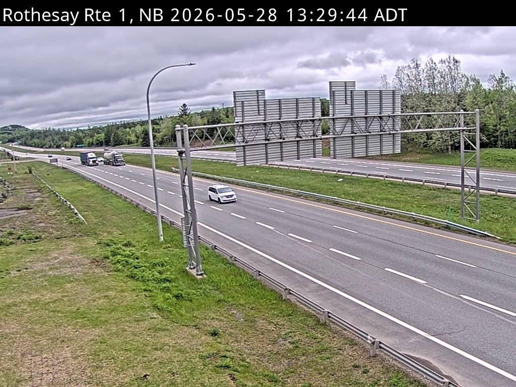 Web Cam image of Rothesay (NB Highway 1)
