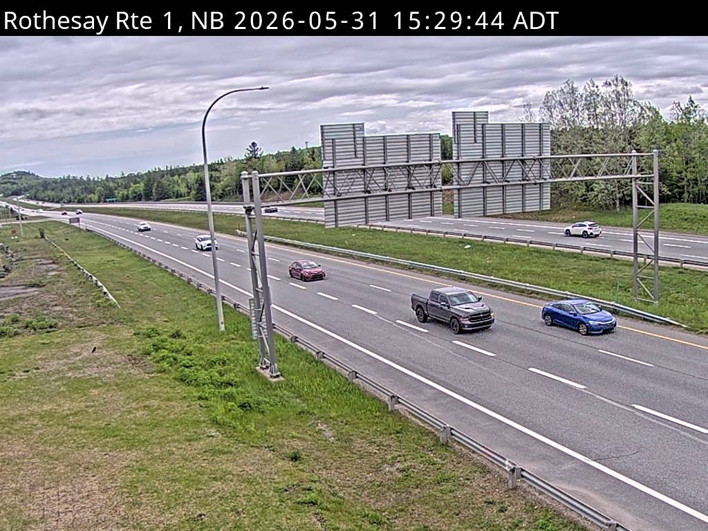 Web Cam image of Rothesay (NB Highway 1)