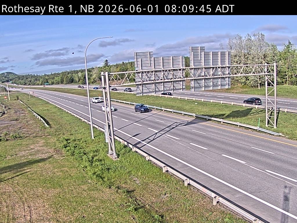 Web Cam image of Rothesay (NB Highway 1)