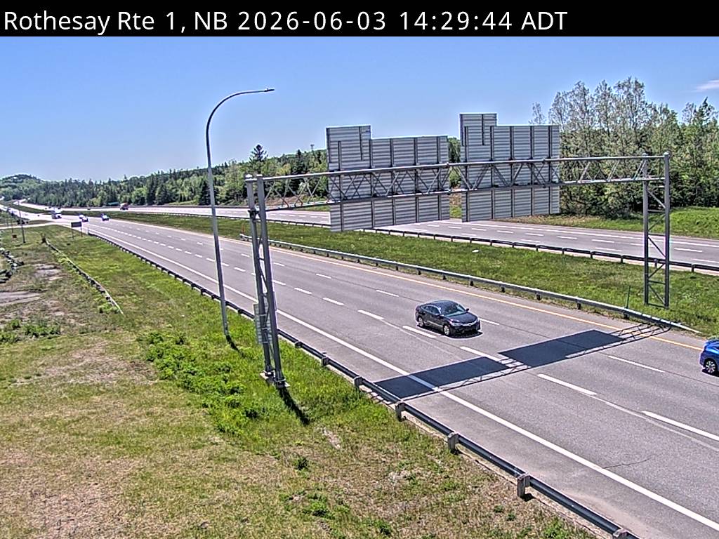 Web Cam image of Rothesay (NB Highway 1)