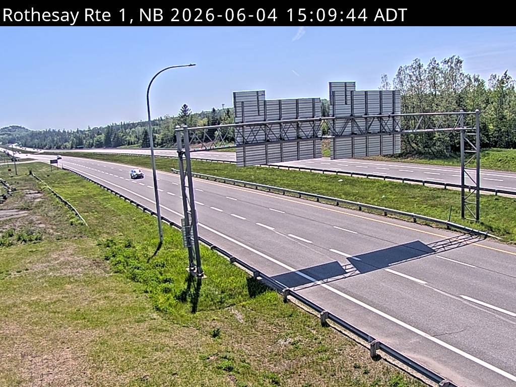 Web Cam image of Rothesay (NB Highway 1)