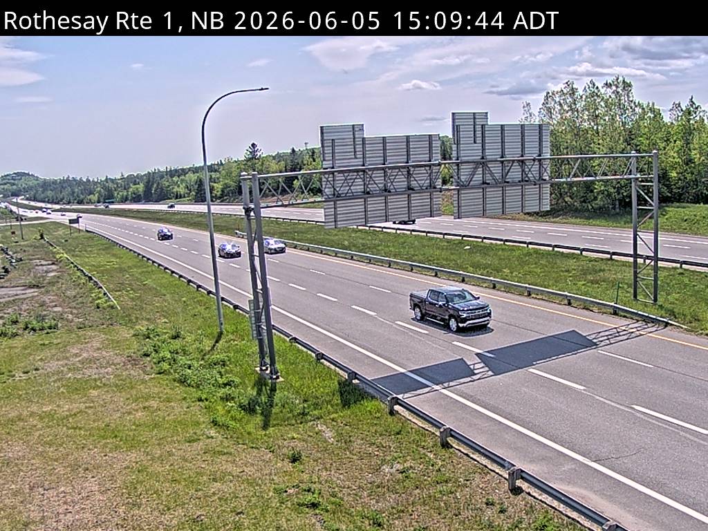 Web Cam image of Rothesay (NB Highway 1)