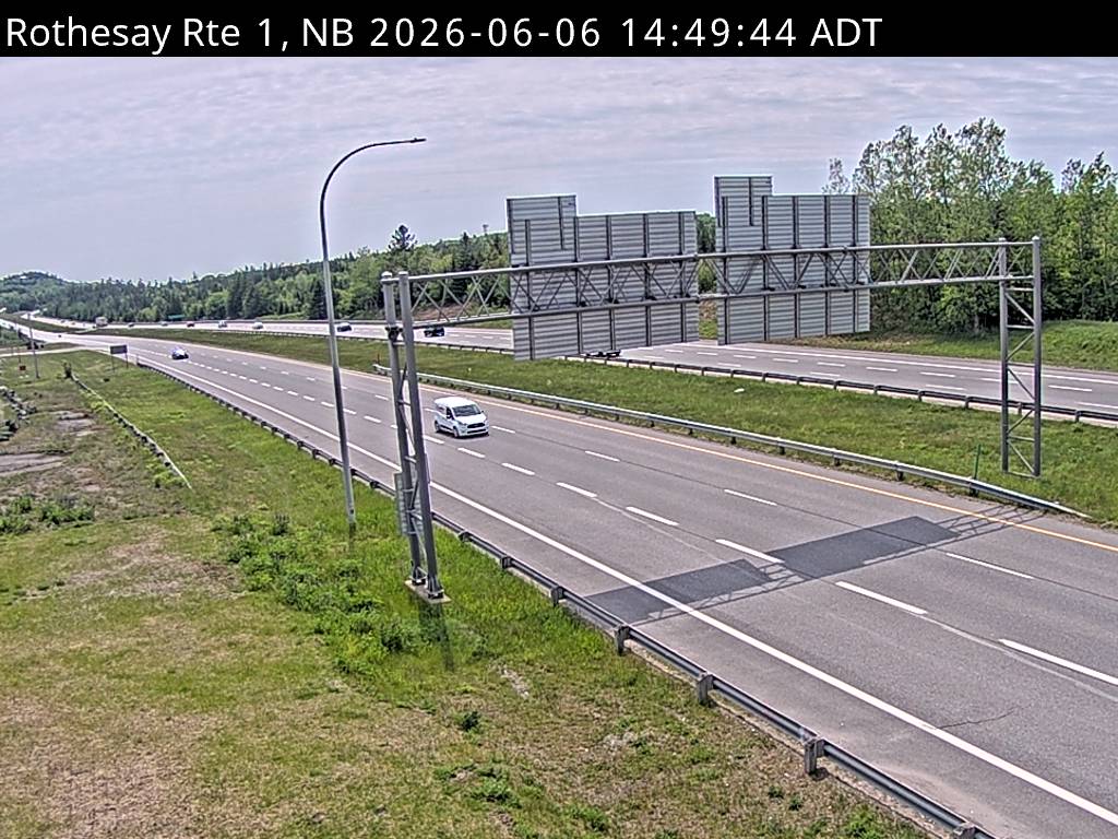 Web Cam image of Rothesay (NB Highway 1)