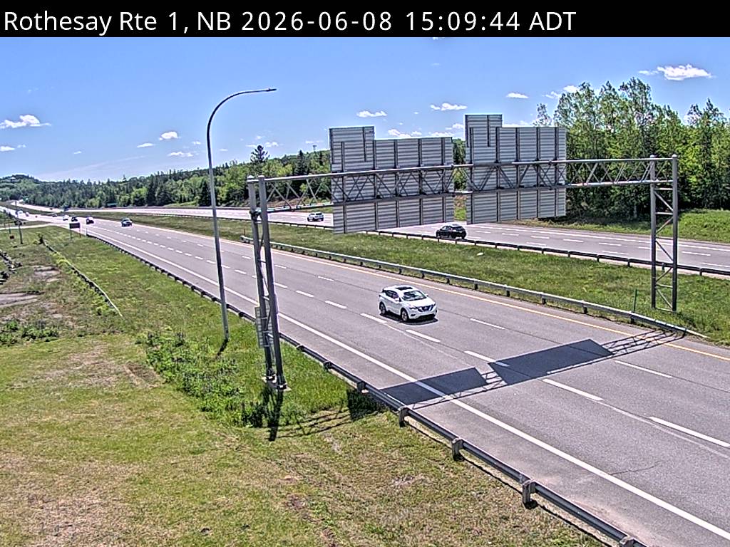 Web Cam image of Rothesay (NB Highway 1)