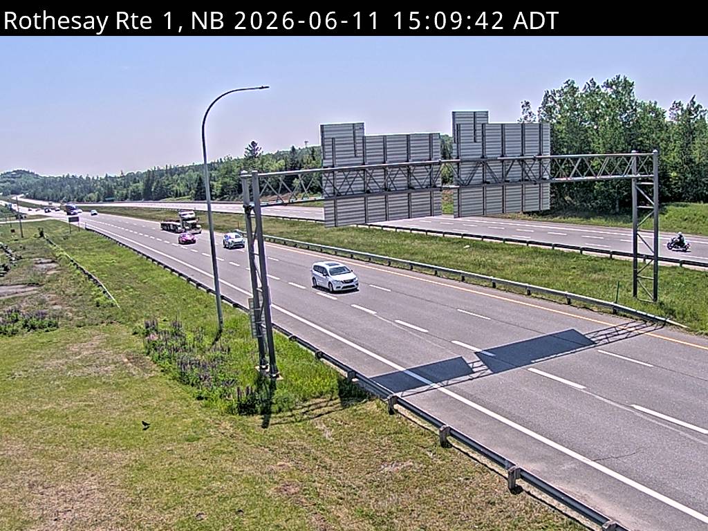 Web Cam image of Rothesay (NB Highway 1)