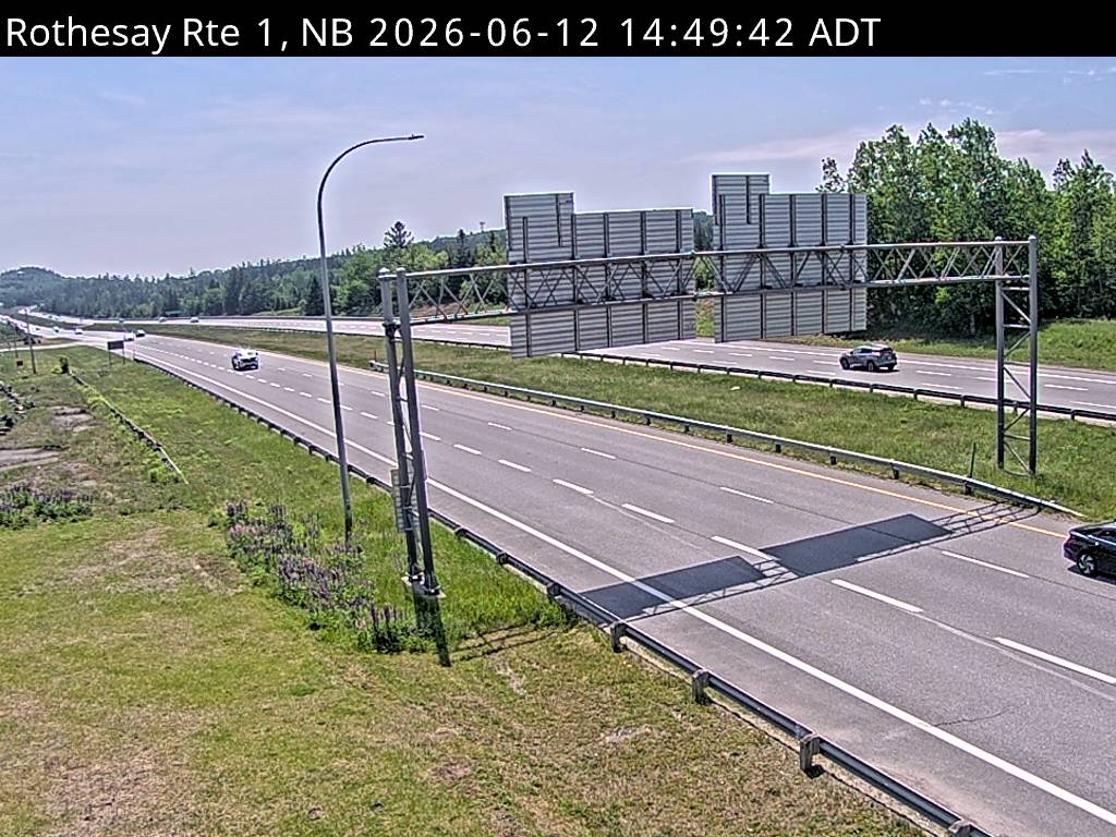 Web Cam image of Rothesay (NB Highway 1)