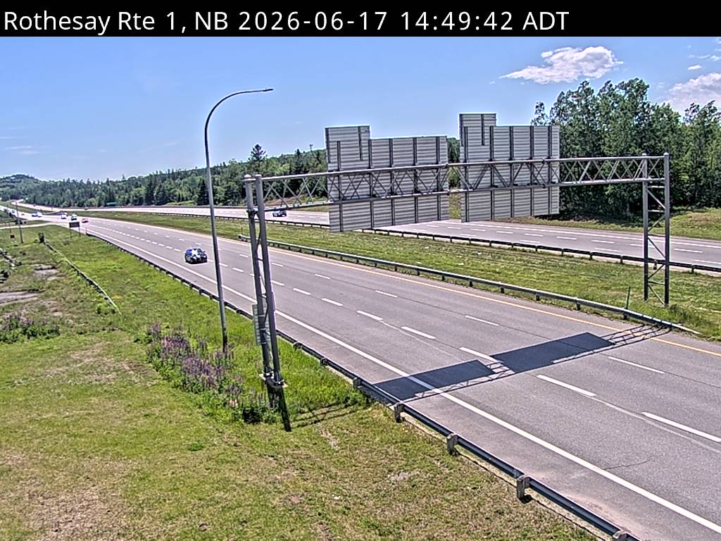 Web Cam image of Rothesay (NB Highway 1)