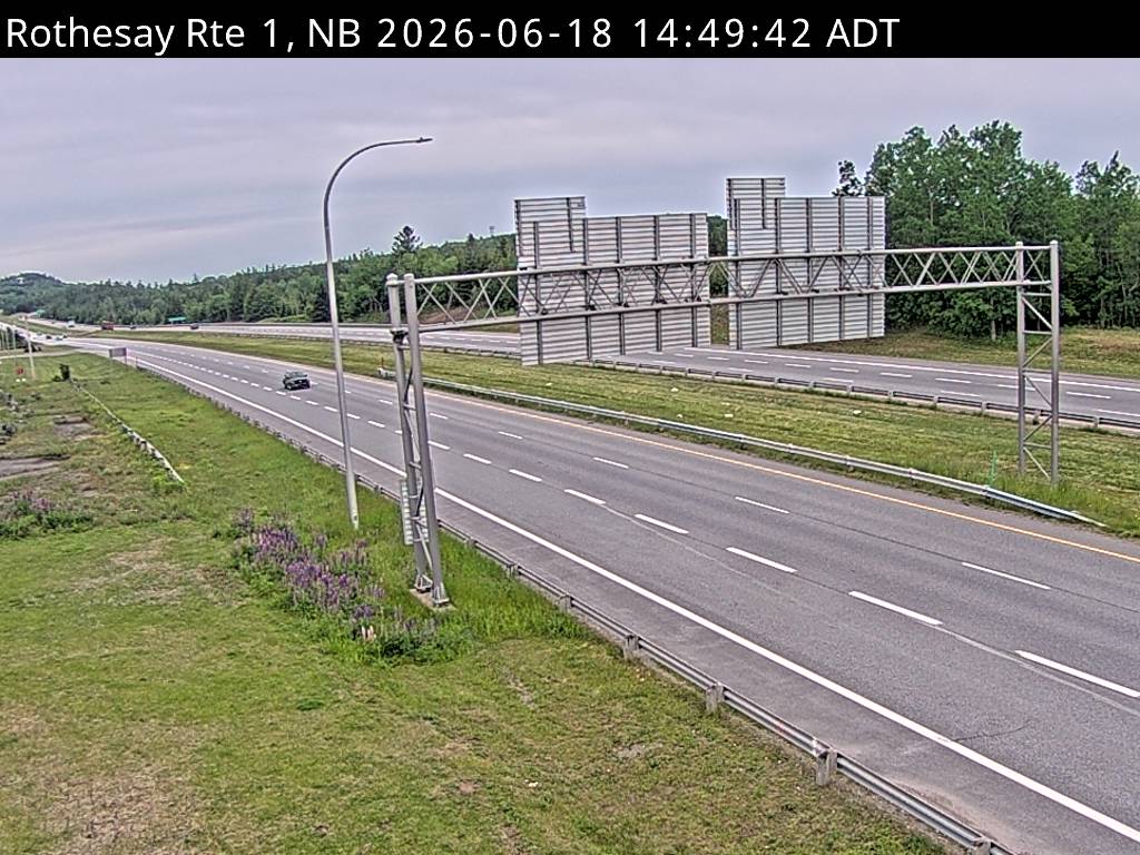 Web Cam image of Rothesay (NB Highway 1)