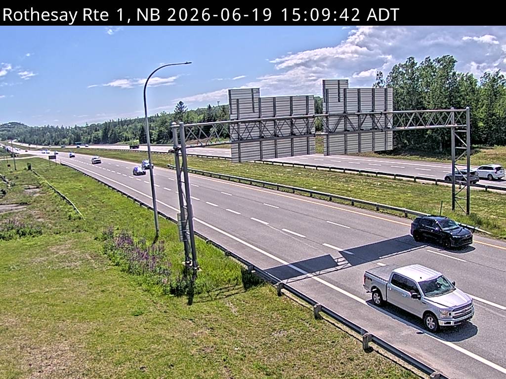 Web Cam image of Rothesay (NB Highway 1)