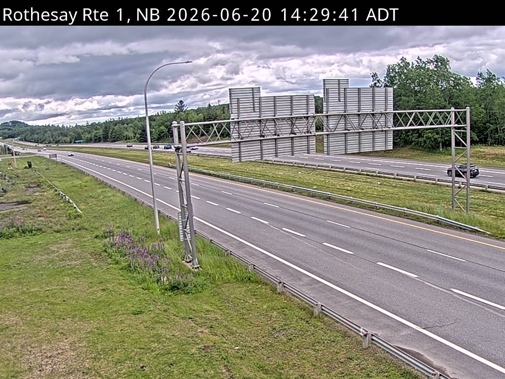 Web Cam image of Rothesay (NB Highway 1)