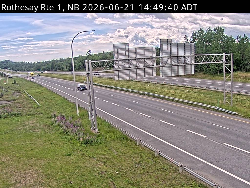Web Cam image of Rothesay (NB Highway 1)
