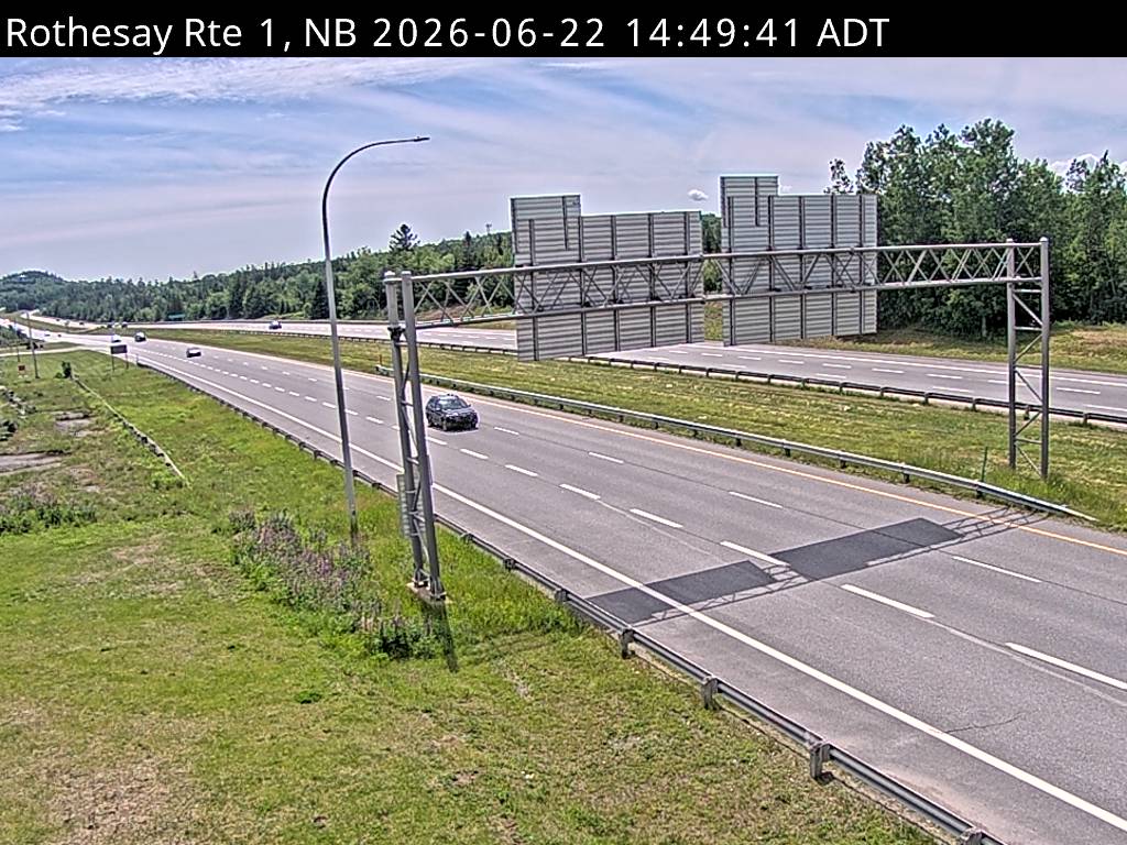Web Cam image of Rothesay (NB Highway 1)