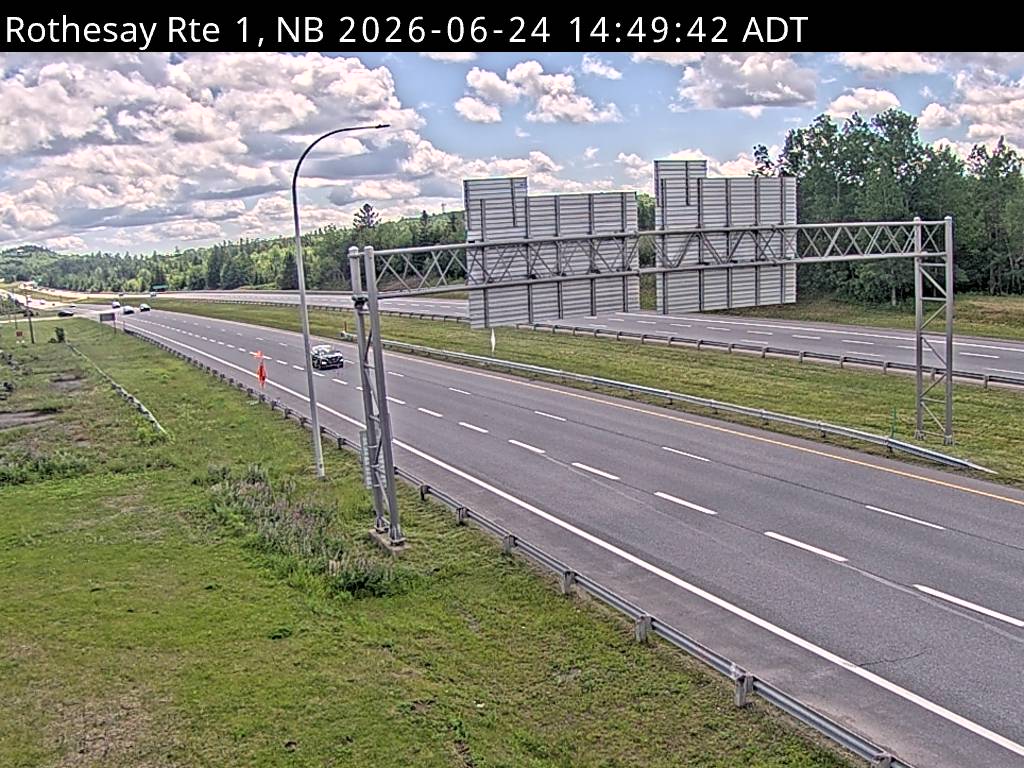 Web Cam image of Rothesay (NB Highway 1)