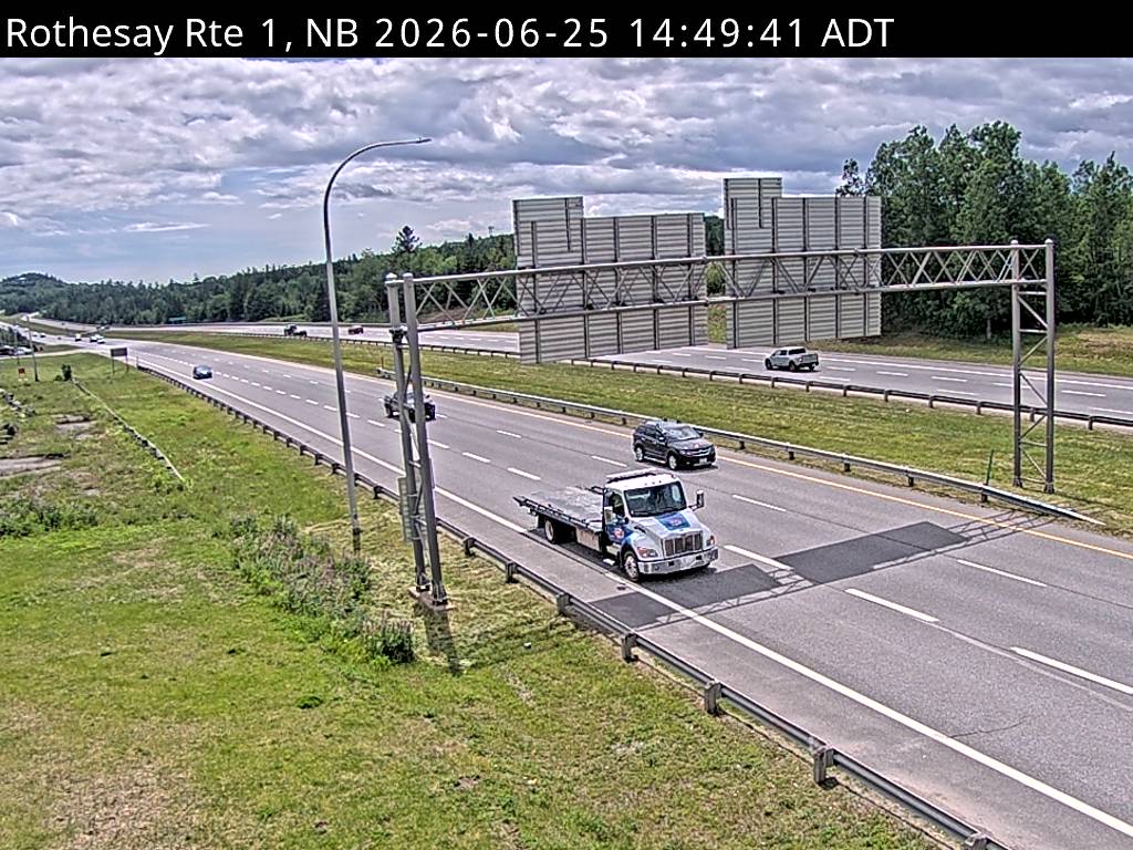 Web Cam image of Rothesay (NB Highway 1)