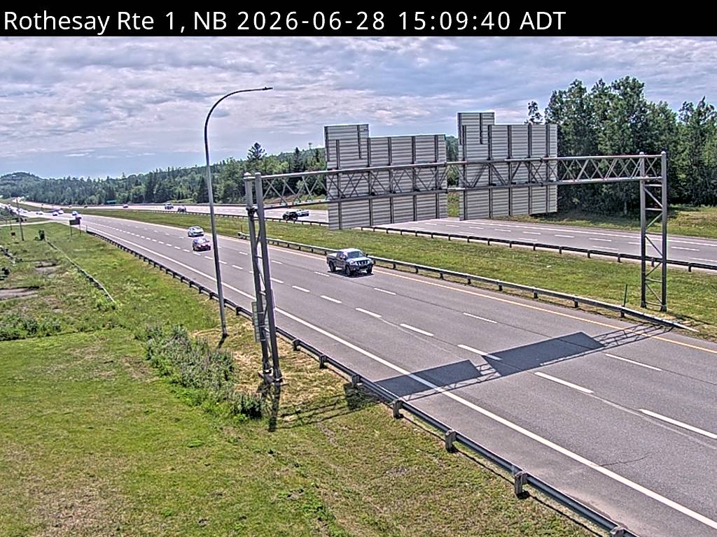 Web Cam image of Rothesay (NB Highway 1)
