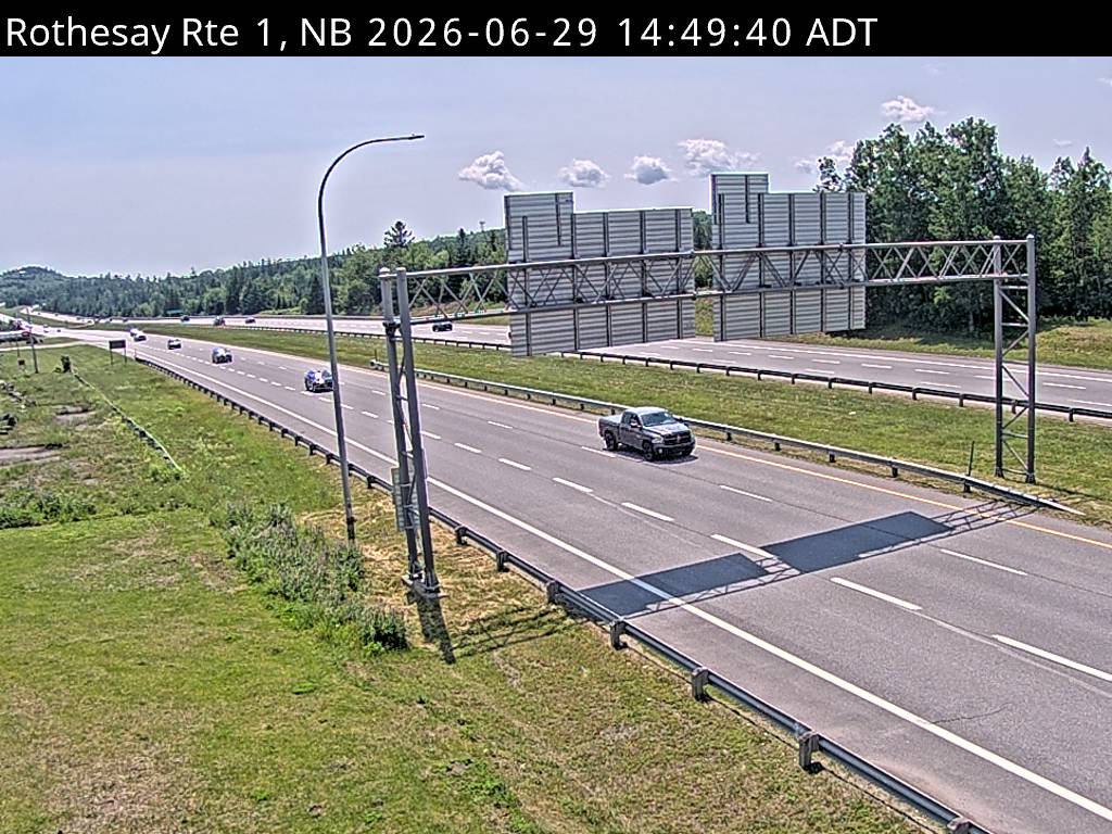 Web Cam image of Rothesay (NB Highway 1)