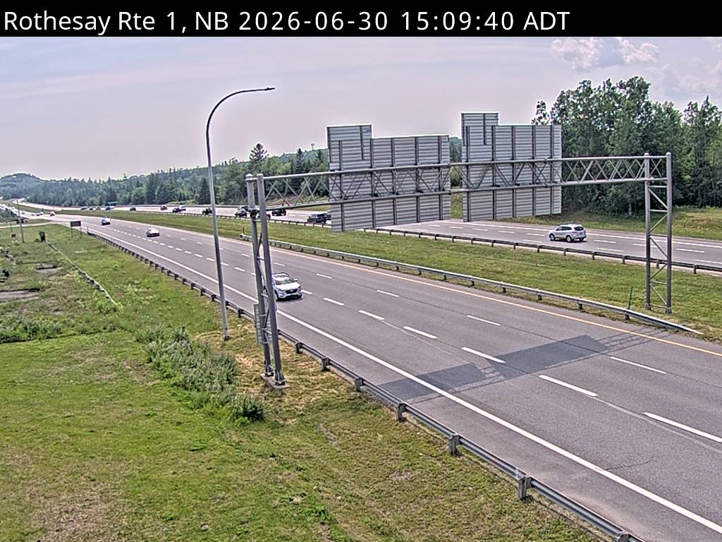 Web Cam image of Rothesay (NB Highway 1)
