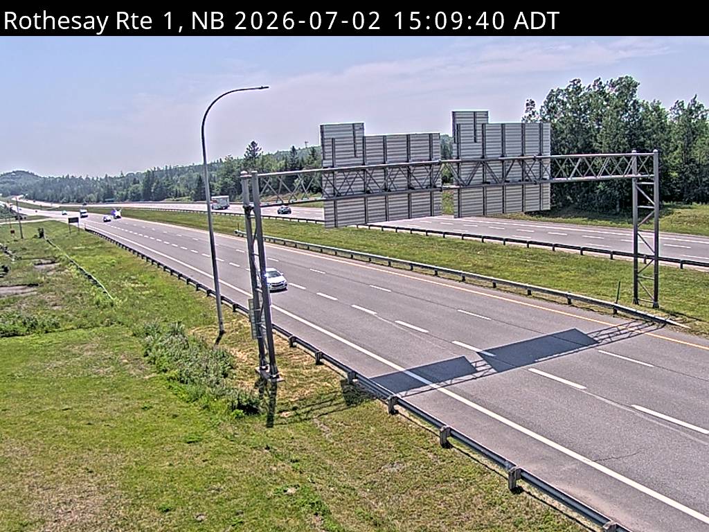 Web Cam image of Rothesay (NB Highway 1)