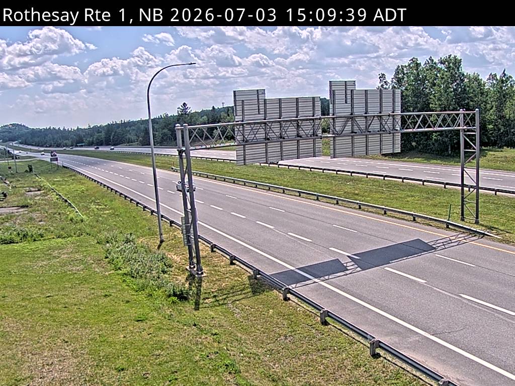 Web Cam image of Rothesay (NB Highway 1)