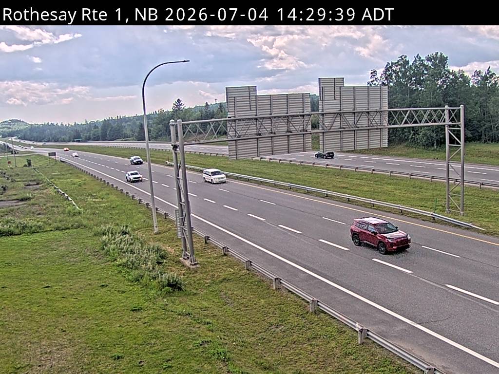Web Cam image of Rothesay (NB Highway 1)