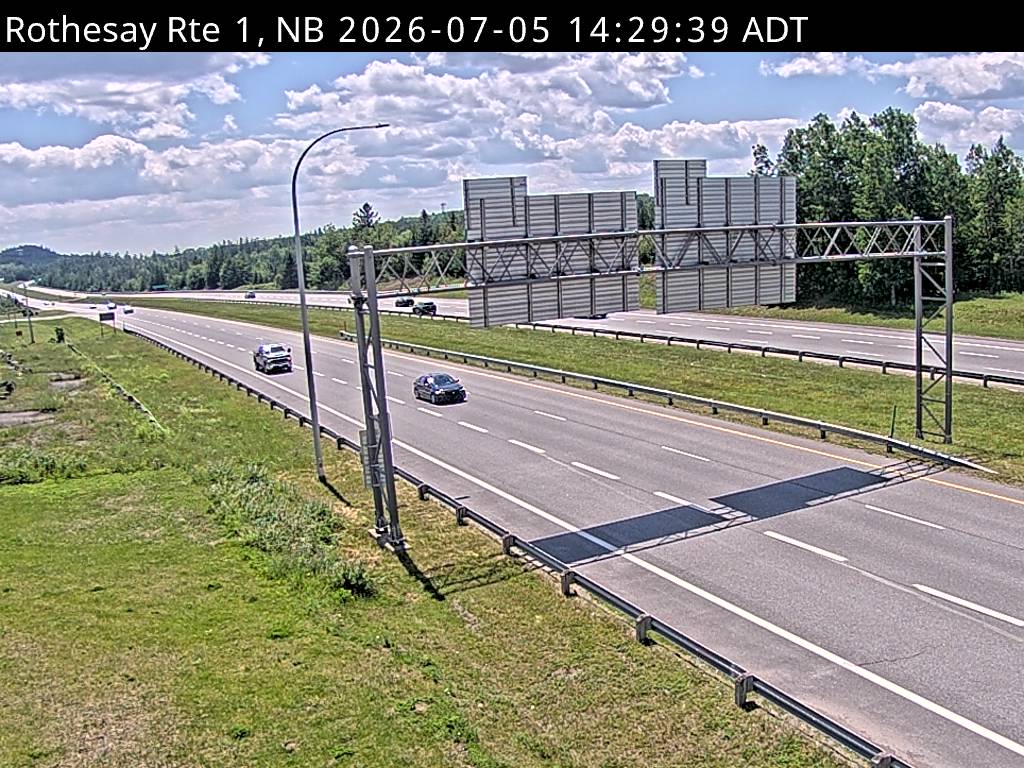 Web Cam image of Rothesay (NB Highway 1)