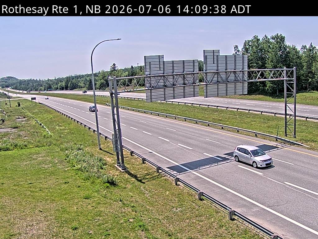 Web Cam image of Rothesay (NB Highway 1)