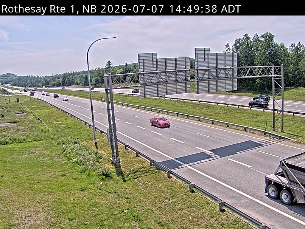Web Cam image of Rothesay (NB Highway 1)