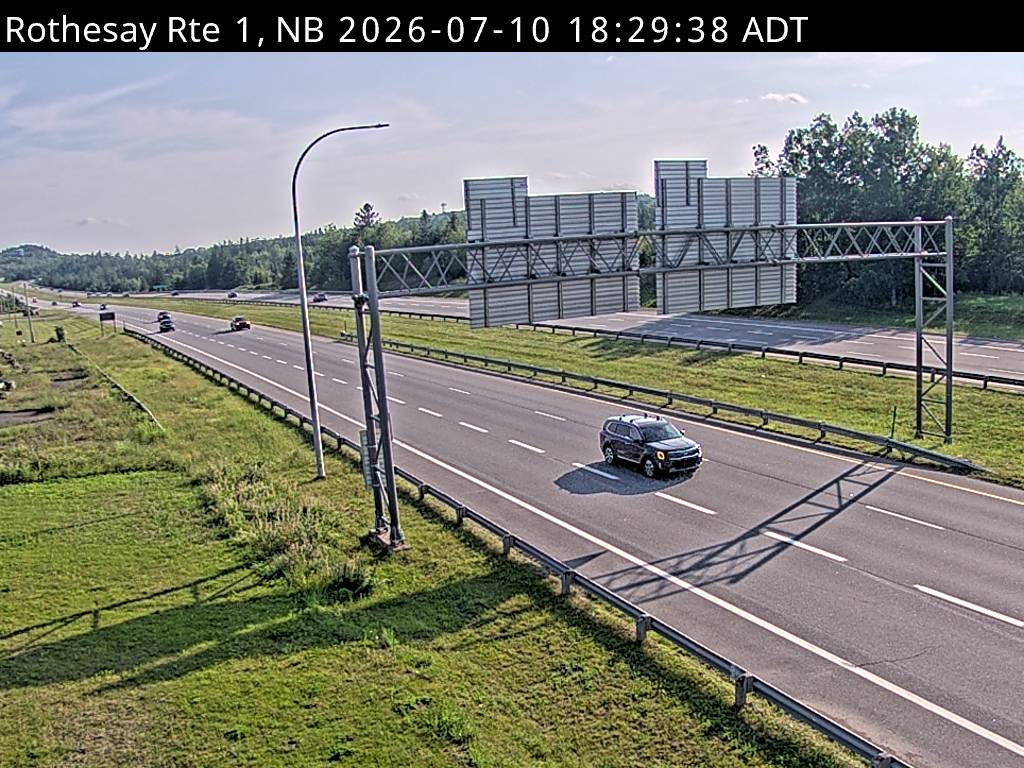 Web Cam image of Rothesay (NB Highway 1)
